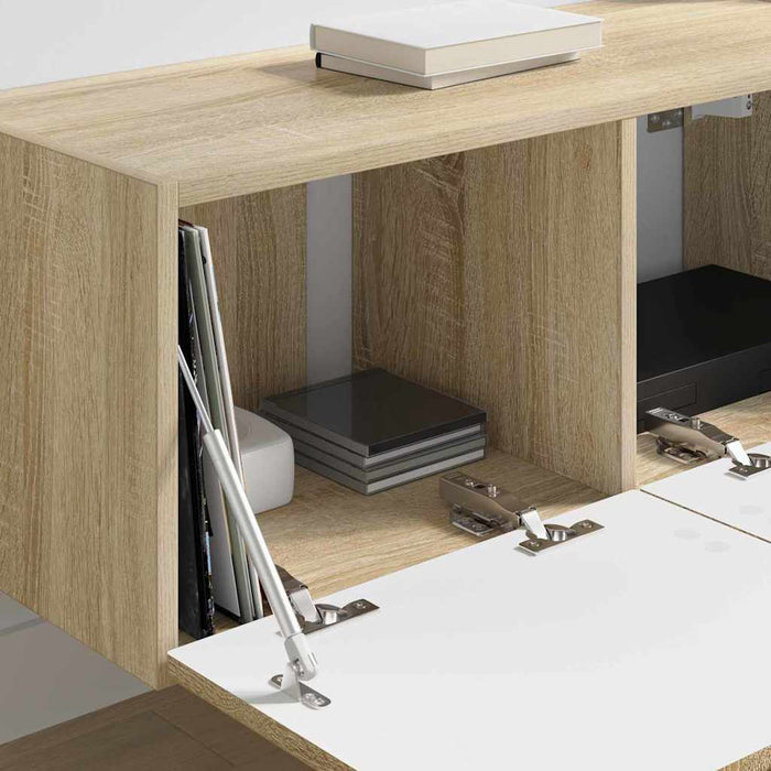 Dulap TV de perete Sonoma 78,5 x 31 x 29,5 cm Lemn compozit - WALTI WALTI