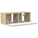 Dulap TV de perete Sonoma 78,5 x 31 x 29,5 cm Lemn compozit - WALTI WALTI