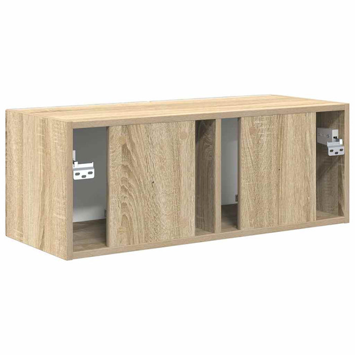 Dulap TV de perete Sonoma 78,5 x 31 x 29,5 cm Lemn compozit - WALTI WALTI