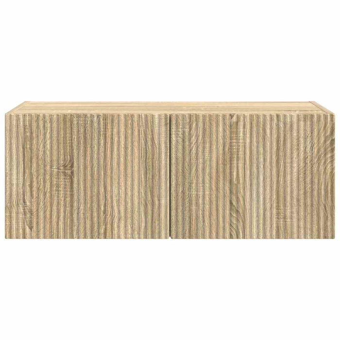 Dulap TV de perete Sonoma 78,5 x 31 x 29,5 cm Lemn compozit - WALTI WALTI