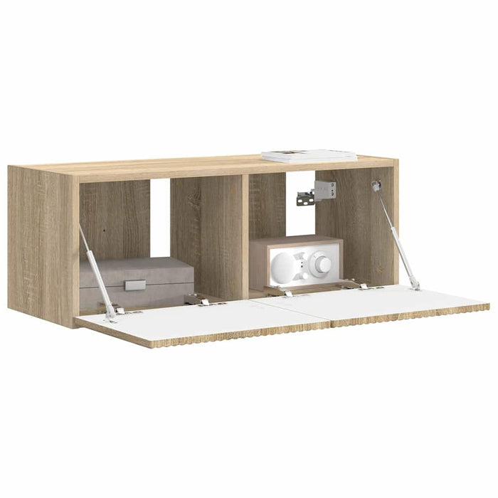 Dulap TV de perete Sonoma 78,5 x 31 x 29,5 cm Lemn compozit - WALTI WALTI