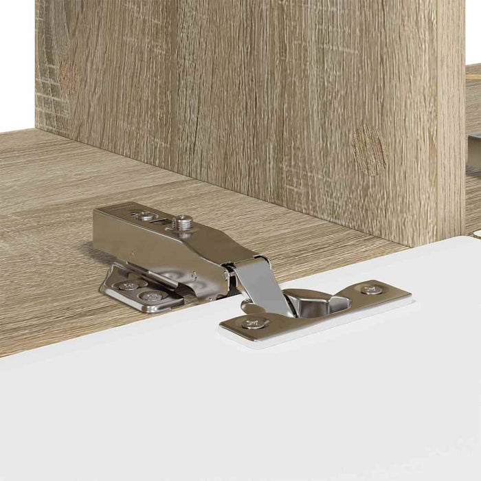 Dulap TV de perete Pe perete 2 pcs Sonoma 78,5 x 31 x 29,5 cm - WALTI WALTI