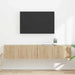 Dulap TV de perete Pe perete 2 pcs Sonoma 78,5 x 31 x 29,5 cm - WALTI WALTI