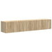 Dulap TV de perete Pe perete 2 pcs Sonoma 78,5 x 31 x 29,5 cm - WALTI WALTI