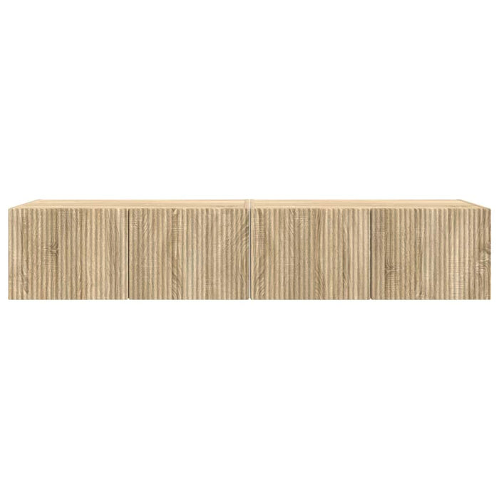 Dulap TV de perete Pe perete 2 pcs Sonoma 78,5 x 31 x 29,5 cm - WALTI WALTI