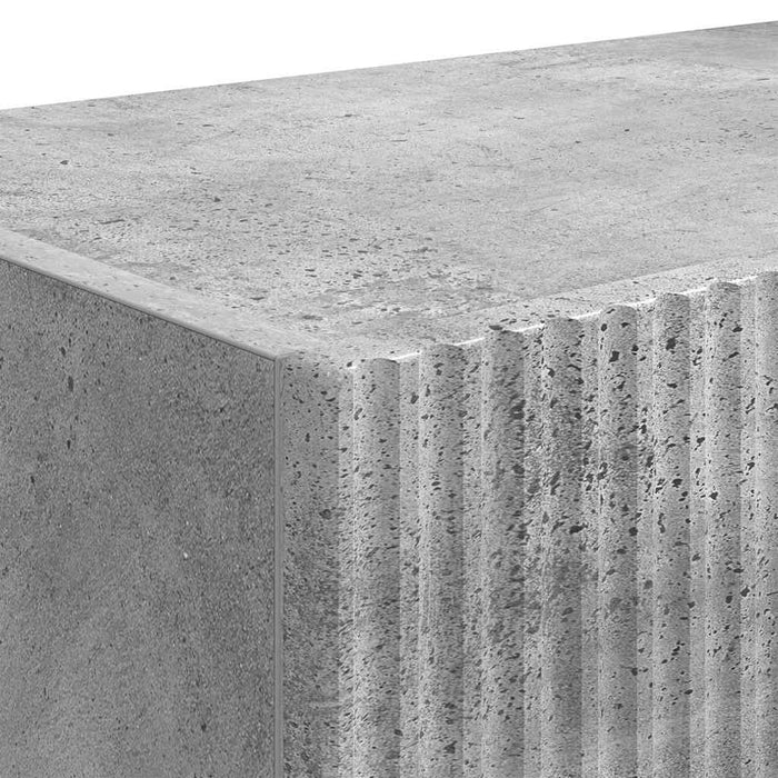 Dulap TV de perete Beton 78,5 x 31 x 29,5 cm Lemn compozit - WALTI WALTI