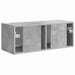 Dulap TV de perete Beton 78,5 x 31 x 29,5 cm Lemn compozit - WALTI WALTI