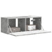 Dulap TV de perete Beton 78,5 x 31 x 29,5 cm Lemn compozit - WALTI WALTI