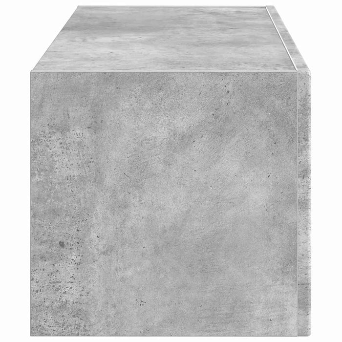Dulap TV de perete Beton 78,5 x 31 x 29,5 cm Lemn compozit - WALTI WALTI
