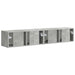 Dulap TV de perete Pe perete 2 pcs Beton 78,5 x 31 x 29,5 cm - WALTI WALTI