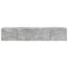 Dulap TV de perete Pe perete 2 pcs Beton 78,5 x 31 x 29,5 cm - WALTI WALTI