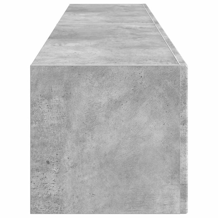 Dulap TV de perete Pe perete 2 pcs Beton 78,5 x 31 x 29,5 cm - WALTI WALTI