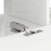 Dulap TV de perete Alb Lucios 78,5 x 31 x 29,5 cm Lemn compozit - WALTI WALTI