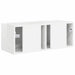 Dulap TV de perete Alb Lucios 78,5 x 31 x 29,5 cm Lemn compozit - WALTI WALTI
