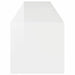 Dulap TV de perete 2 pcs Alb Lucios 78,5 x 31 x 29,5 cm - WALTI WALTI
