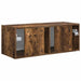 Dulap TV de perete Pe perete Stejar fumuriu 78,5 x 31 x 29,5 cm - WALTI WALTI
