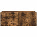 Dulap TV de perete Pe perete Stejar fumuriu 78,5 x 31 x 29,5 cm - WALTI WALTI