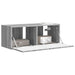 Dulap TV de perete Gri Sonoma 78,5 x 31 x 29,5 cm Lemn compozit - WALTI WALTI