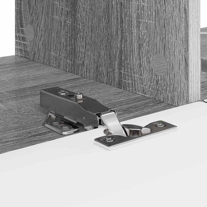 Dulap TV de perete 2 pcs Gri Sonoma 78,5 x 31 x 29,5 cm - WALTI WALTI