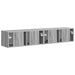 Dulap TV de perete 2 pcs Gri Sonoma 78,5 x 31 x 29,5 cm - WALTI WALTI