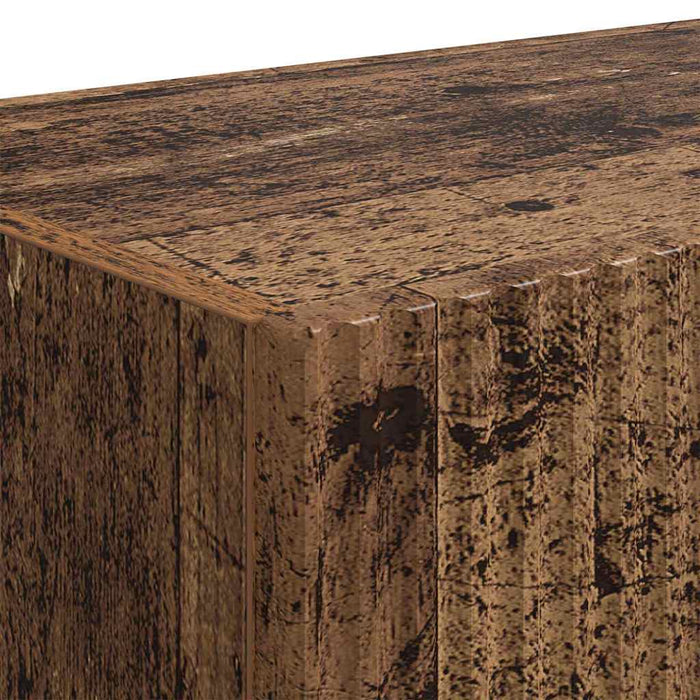 Dulap TV de perete Lemn Vechi 78,5 x 31 x 29,5 cm Lemn compozit - WALTI WALTI