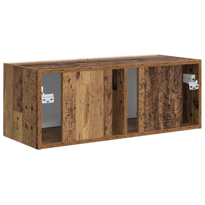 Dulap TV de perete Lemn Vechi 78,5 x 31 x 29,5 cm Lemn compozit - WALTI WALTI