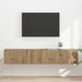 Dulap TV de perete 2 pcs Stejar artizanal 78,5 x 31 x 29,5 cm - WALTI WALTI