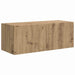 Dulap TV de perete 2 pcs Stejar artizanal 78,5 x 31 x 29,5 cm - WALTI WALTI