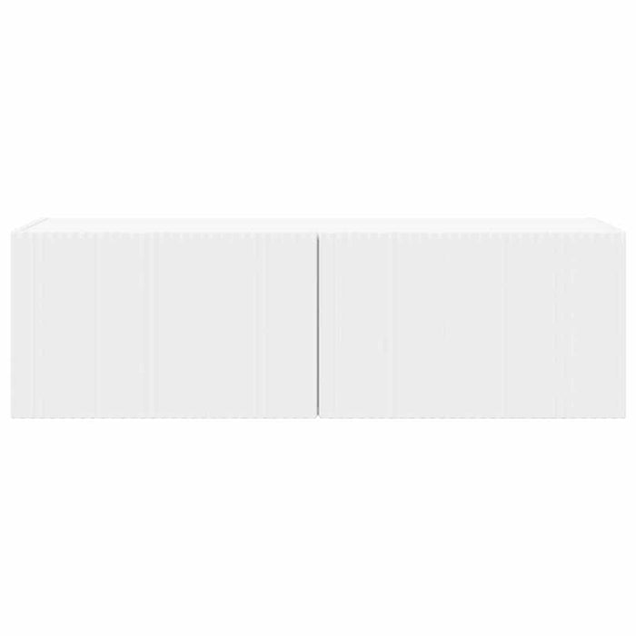Dulap TV de perete 98 x 31 x 29,5 cm Alb Lemn prelucrat WALTI