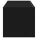 Dulap TV de perete 98 x 31 x 29,5 cm Negru Lemn prelucrat - WALTI WALTI