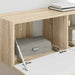 Dulap TV de perete Sonoma 98 x 31 x 29,5 cm Lemn compozit - WALTI WALTI