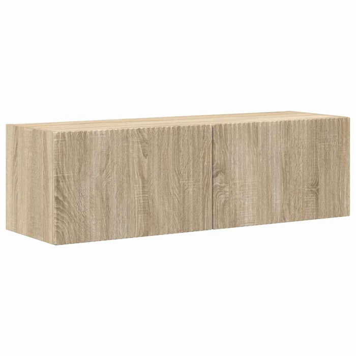 Dulap TV de perete Sonoma 98 x 31 x 29,5 cm Lemn compozit - WALTI WALTI