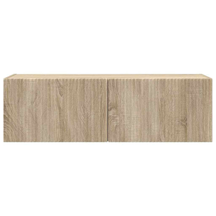 Dulap TV de perete Sonoma 98 x 31 x 29,5 cm Lemn compozit - WALTI WALTI