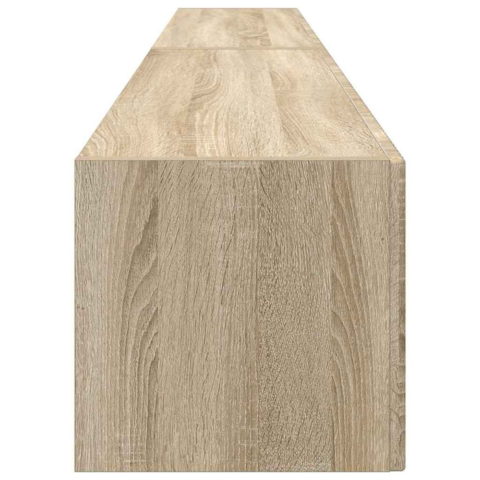 Dulap TV de perete 2 pcs Sonoma 98 x 31 x 29,5 cm Lemn compozit - WALTI WALTI