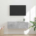 Dulap TV de perete Beton 98 x 31 x 29,5 cm Lemn compozit - WALTI WALTI