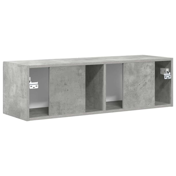 Dulap TV de perete Beton 98 x 31 x 29,5 cm Lemn compozit - WALTI WALTI