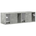 Dulap TV de perete Beton 98 x 31 x 29,5 cm Lemn compozit - WALTI WALTI