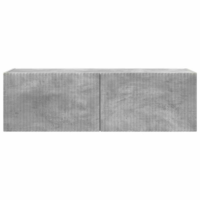Dulap TV de perete Beton 98 x 31 x 29,5 cm Lemn compozit - WALTI WALTI