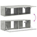 Dulap TV de perete Beton 98 x 31 x 29,5 cm Lemn compozit - WALTI WALTI