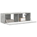 Dulap TV de perete Beton 98 x 31 x 29,5 cm Lemn compozit - WALTI WALTI