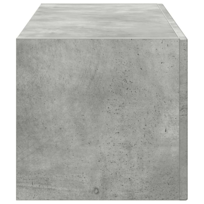 Dulap TV de perete Beton 98 x 31 x 29,5 cm Lemn compozit - WALTI WALTI