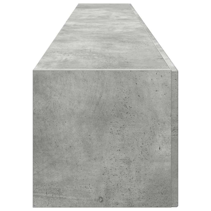 Dulap TV de perete 2 pcs Beton 98 x 31 x 29,5 cm Lemn compozit - WALTI WALTI