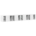 Dulap TV de perete Pe perete 2 pcs Alb Lucios 98 x 31 x 29,5 cm - WALTI WALTI