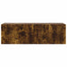 Dulap TV de perete Pe perete Stejar fumuriu 98 x 31 x 29,5 cm - WALTI WALTI
