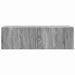 Dulap TV de perete Gri Sonoma 98 x 31 x 29,5 cm Lemn compozit - WALTI WALTI