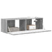 Dulap TV de perete Gri Sonoma 98 x 31 x 29,5 cm Lemn compozit - WALTI WALTI