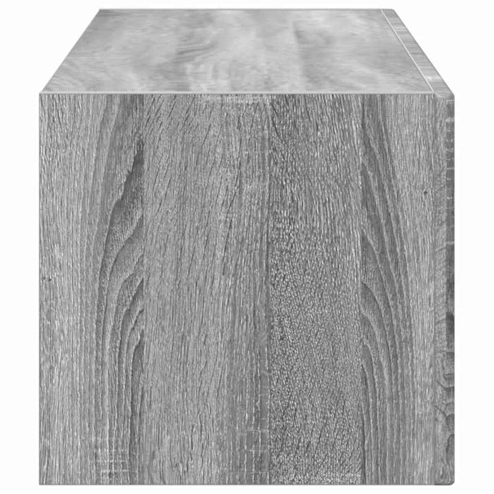 Dulap TV de perete Gri Sonoma 98 x 31 x 29,5 cm Lemn compozit - WALTI WALTI