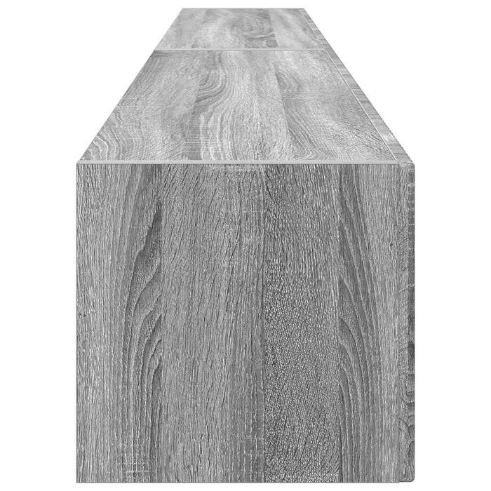 Dulap TV de perete Pe perete 2 pcs Gri Sonoma 98 x 31 x 29,5 cm - WALTI WALTI