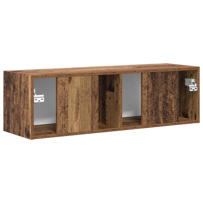 Dulap TV de perete Lemn Vechi 98 x 31 x 29,5 cm Lemn compozit - WALTI WALTI