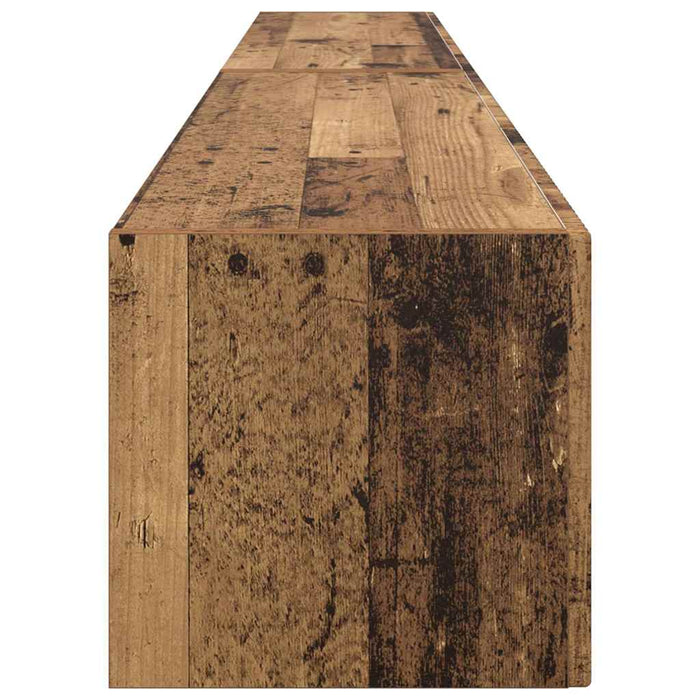 Dulap TV de perete Pe perete 2 pcs Lemn Vechi 98 x 31 x 29,5 cm - WALTI WALTI